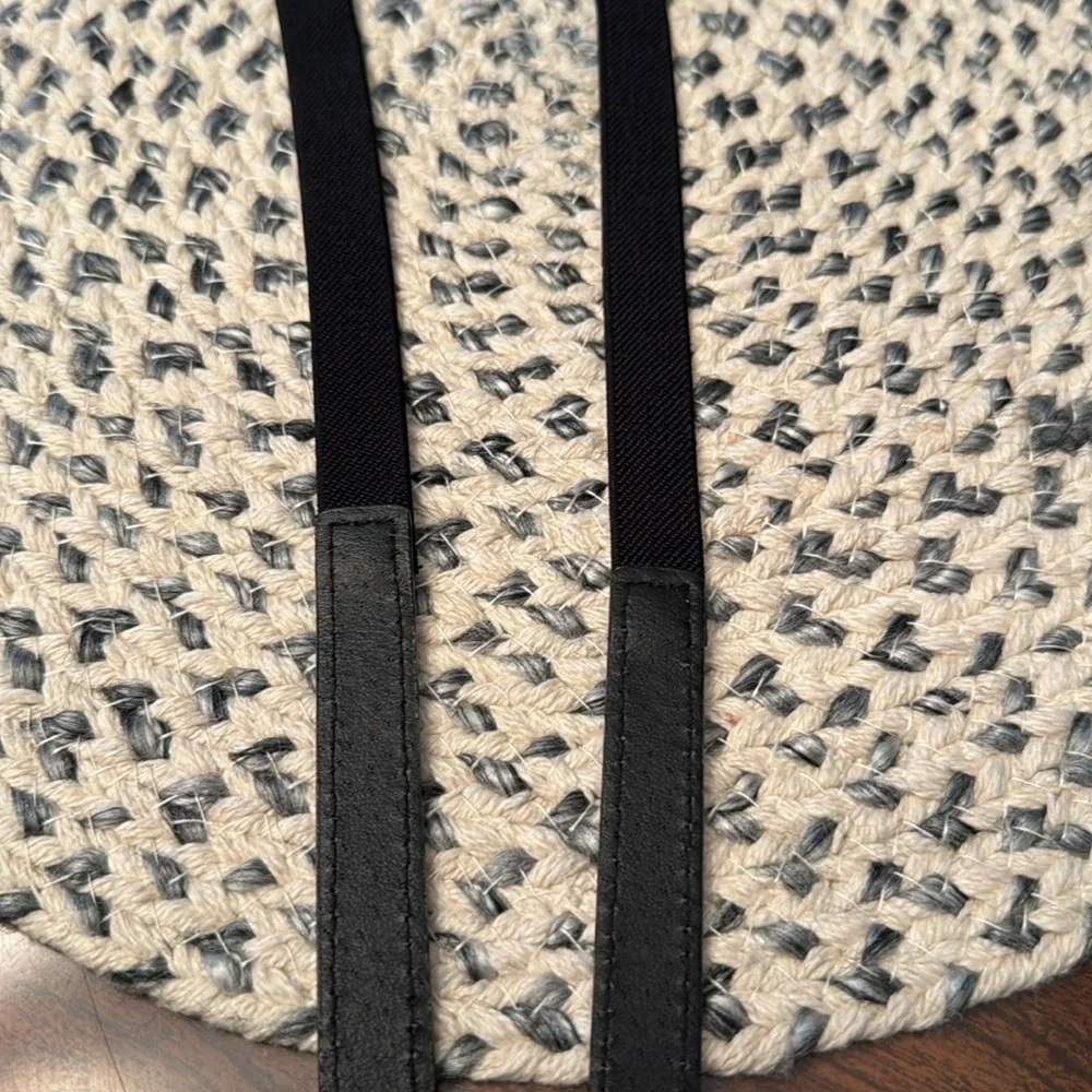 Black and gold chain button back waist belt